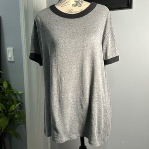 Victoria’s Secret PINK Grey & Black Comfy T-Shirt L